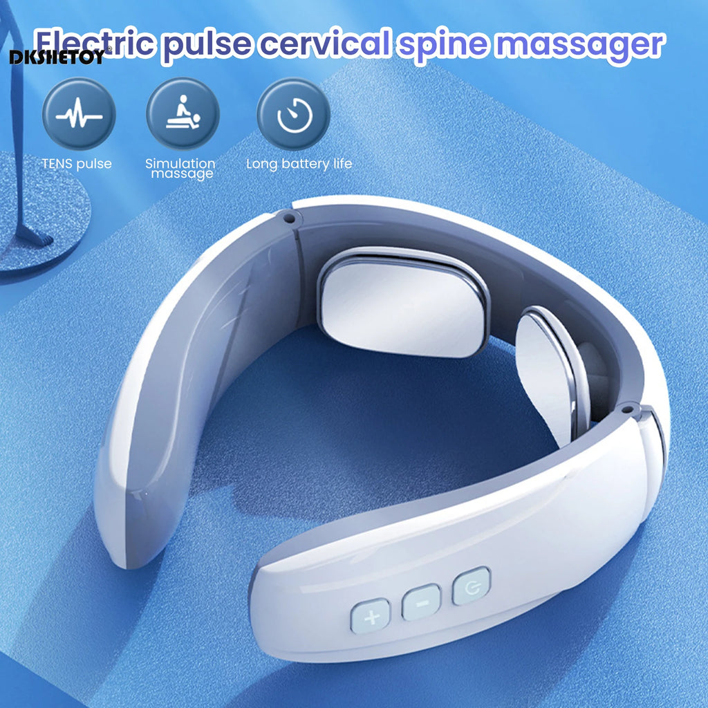 Electric Neck Massager shoulder and Neck Neck Protector Household Mini Portable Cervical Spine Massage machine health care