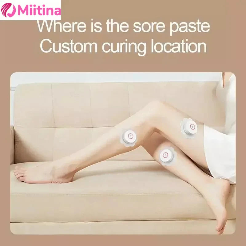 Intelligent moxibustion device with smoke-free hot compress, portable magnetic charging, Mother's Day gift, home moxibustion box