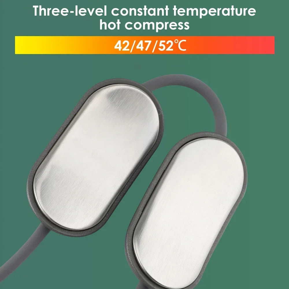 Mini Smart Hanging Neck Shoulder Cervical Spine Massager Mini Portable Hot Compress Neck Artifact Dredging Neck Protector