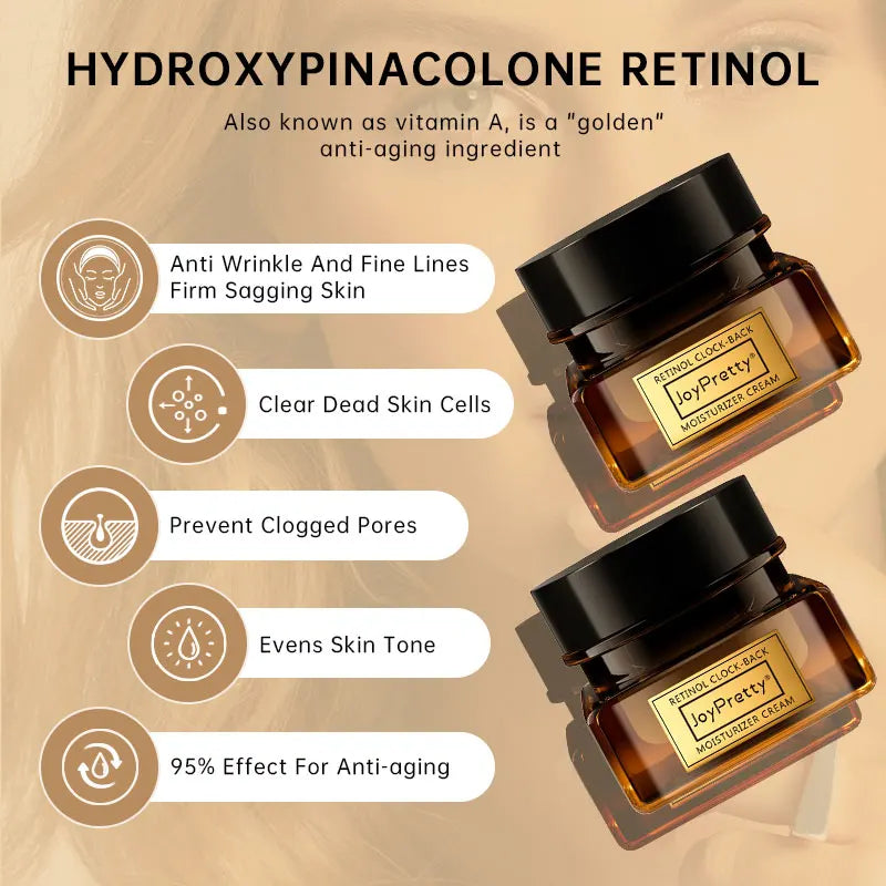 Retinol Anti Wrinkle Face Cream Moisturizing Smoothes Wrinkles Anti-Aging Firming Lifting Facial Cream Skin Care