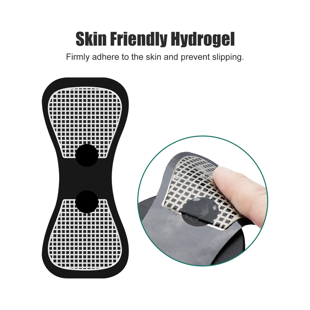 Gel Pads for Ems Massager Neck Stretcher Patch Back Sticker Muscle Stimulation Pulse Patches Fitness Neck Body Pain Relief Tools