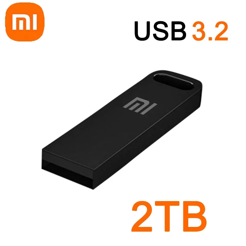 Xiaomi 2TB USB 3.2 Flash Drive High Speed Metal U Disk TypeC Memory Stick Waterproof Storage PC Phone Data Transfer Portable New