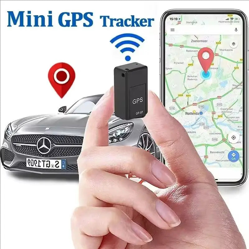 Portable Mini Gps Tracking Device Gf07 Car Gps Tracker Vehicle Gps Locator Strong Magnetic Anti-Lost Precise Gps Position App