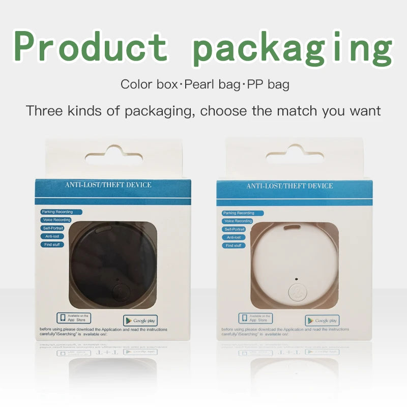 Mini GPS Tracker Bluetooth 5.0 Anti-Lost Device Pet Kids Bag Wallet Tracking For Ios / Android Smart Finder Locator Accessories