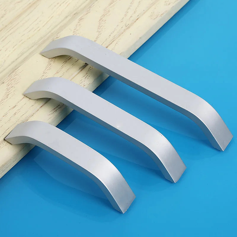 Kitchen Cabinet Knobs and Handles Black Furniture Handle for Cabinet Drawer Pulls Hardware 96mm/128mm/160mm/192mm