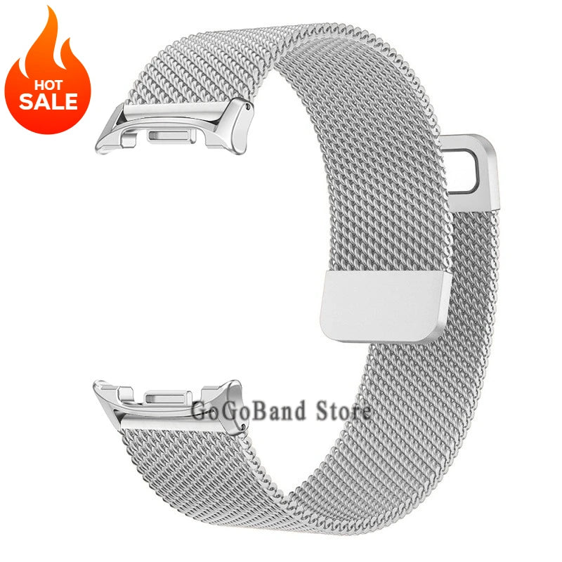 Milanese Magnetic Metal Strap for Samsung Galaxy Watch 8 40mm 44mm 8Classic 46mm Band for Galaxy Watch Ultra 2025 47mm Wristband