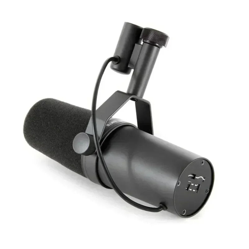 VIKEFON Cardioid Dynamic Microphone SM7B Sm7b 7B Studio Selectable Frequency Response Mic for Live Stage Recording Podcasting
