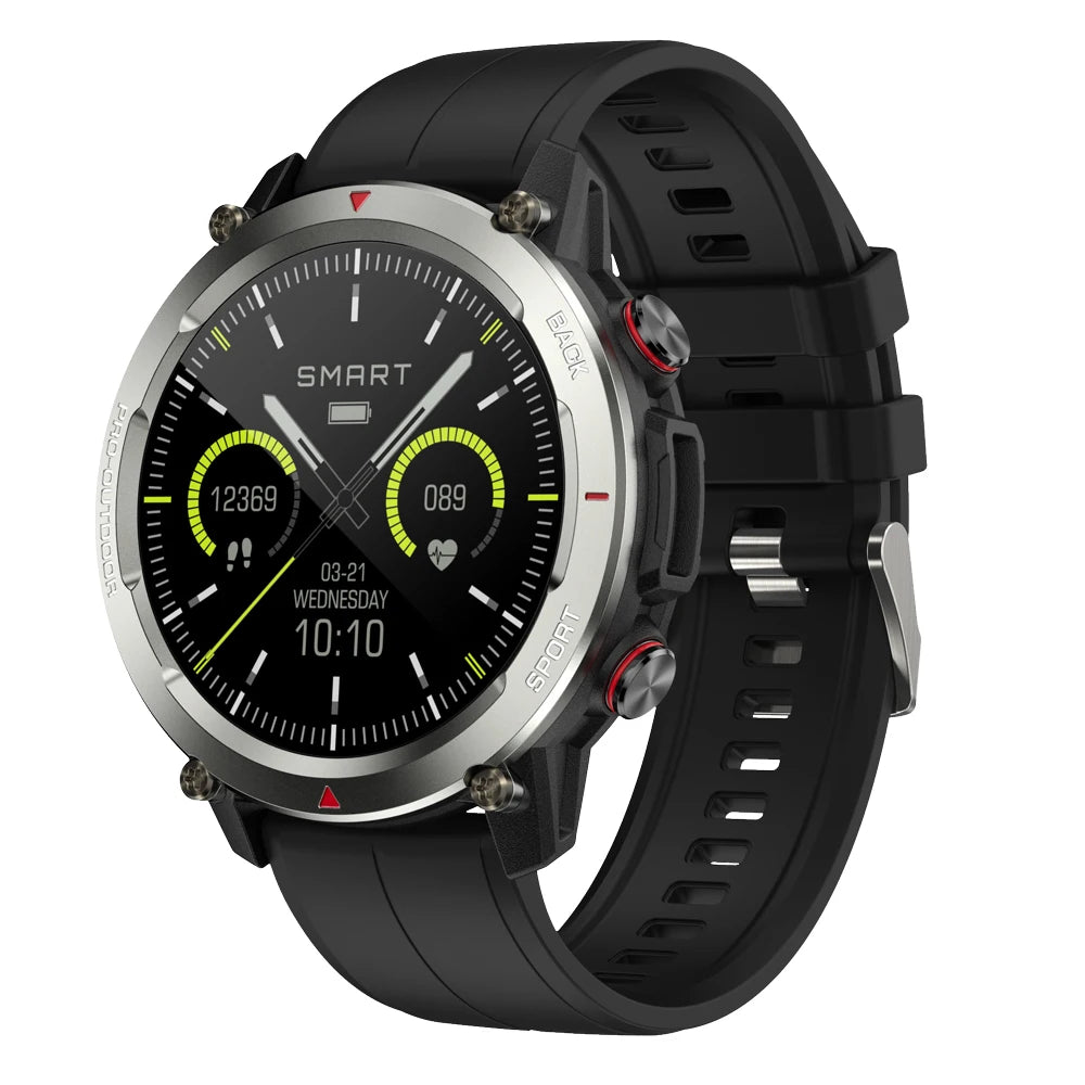 Smart Watch Fitness Tracker 1.43-Inch AMOLED High Screen Outdoor 70+ Sport Modes Waterproof Smartwatch Wireless Compatible Andr