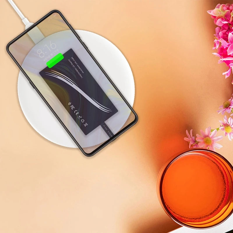 Wireless Charger Type-C Universal Charging Receiver for P20 Pro P10 Plus Mi8 Mi6 for USB Type C