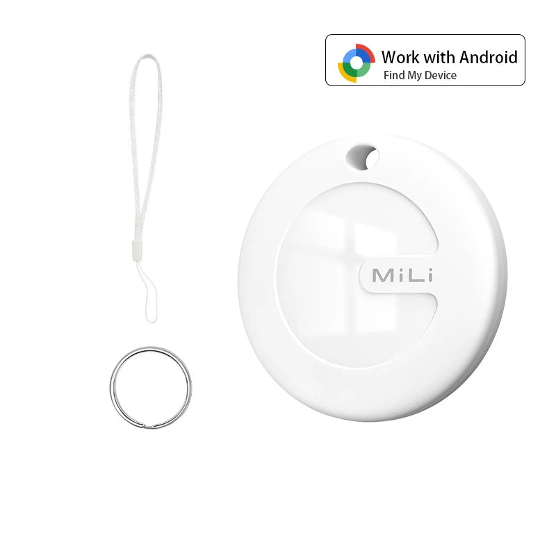 MiLi Tracker Device For google Find My Tracking iTag Bluetooth Locator Anti-Lost Device Smart Bluetooth Tracker Android System