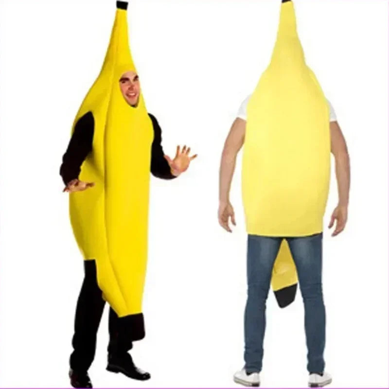 Halloween Costumes Children's Performance Costume Fruit Banana Costume Kindergarten Stage Performance Parent-Child Costume