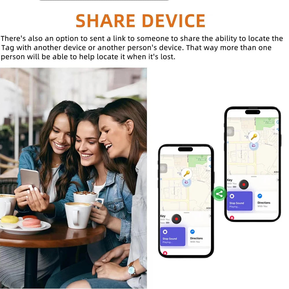 Smart Tag For iPhone Tracking Search Finder Anti-lost GPS Tracker AirTag Locator Global positioning Device Work With Find My APP