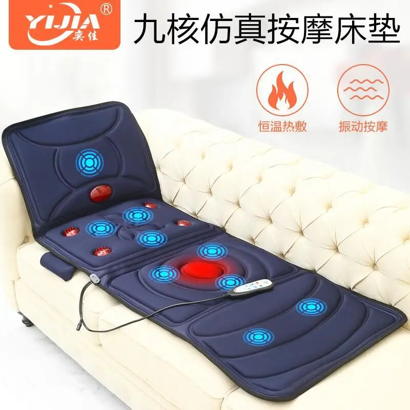 Processing Custom Cervical Massager Neck Waist Shoulder Back Full Body Massage Mat Home Massage Mattress Chair Mat