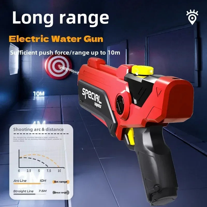 Powerful Electric Water Gun Toys Outdoor Pool Games Automatic Continuous Water Guns Children's Toy Water Pistol Gun Kids Gifts