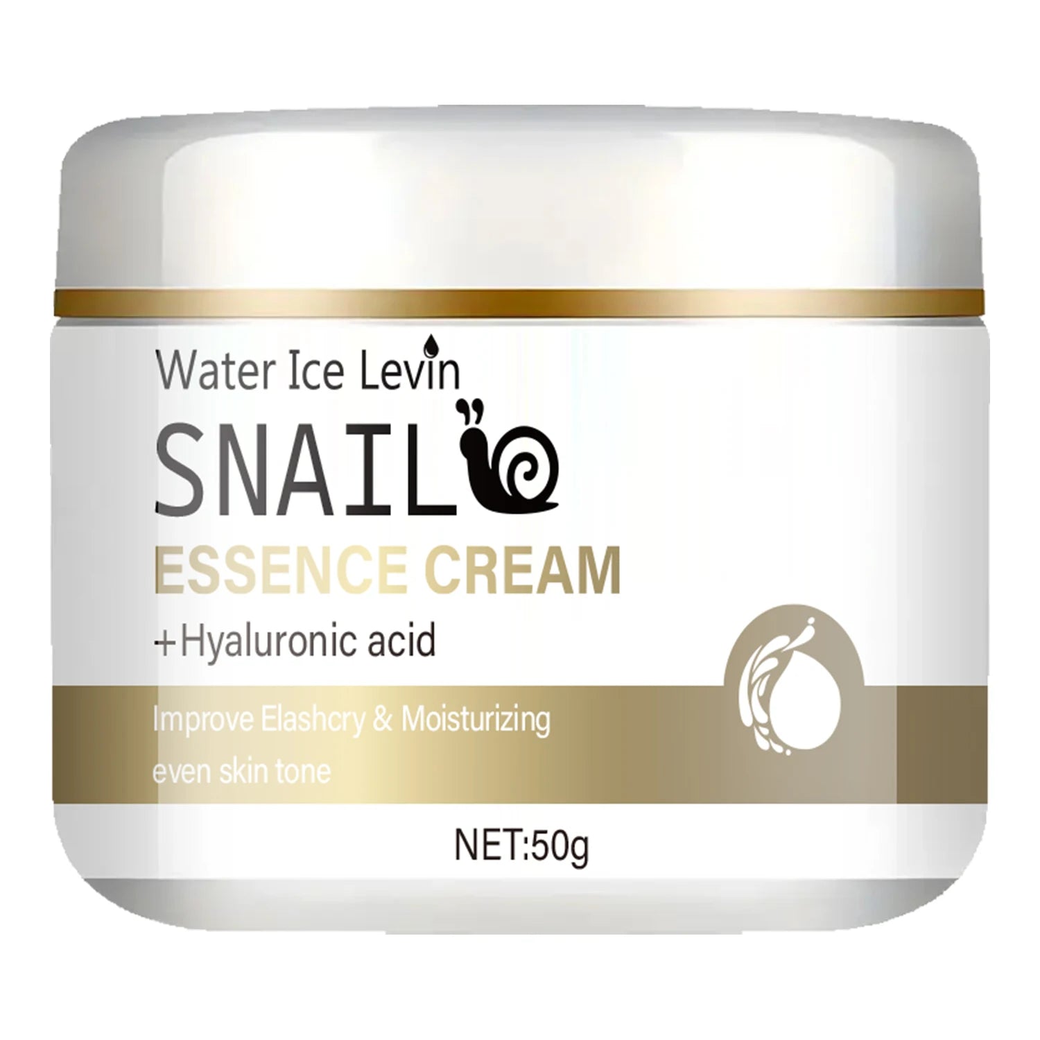 Snail Sticky Moisturizing Cream - Day and Night Cream Contains Niacinamide, Hyaluronic Acid, and Vitamin E for All Skin Types - Firming, Improving and Smoothing Skin Care for Winter and Autum Use