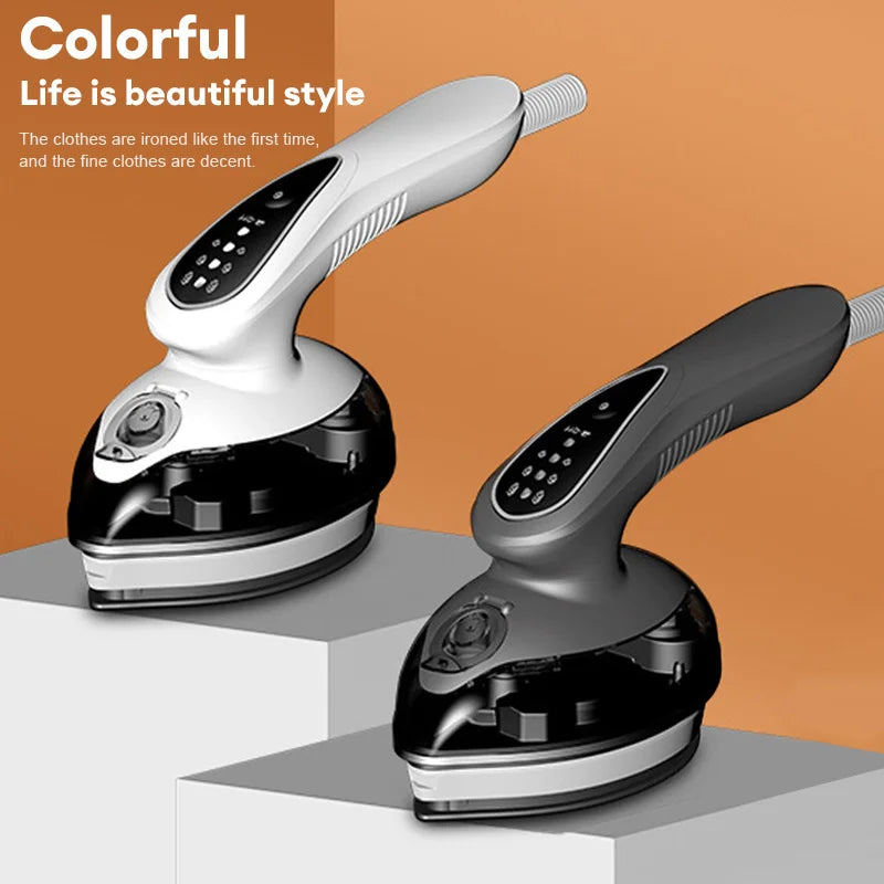1 handheld garment steamer, portable ironing machine, with 25-second rapid heating and 90° rotatable design