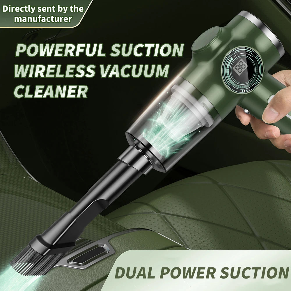 29000PA Vacuum Cleaner 5 in1 Wireless Automobile Wet Dry Dual-Use Super High Power Handheld Electric Appliance Cleaner