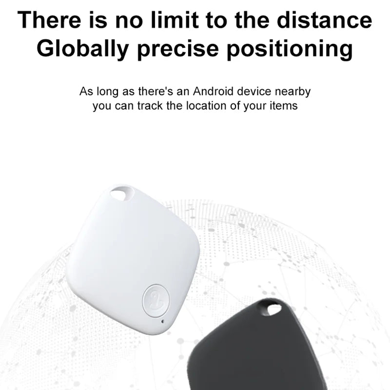 GPS Tracker Via Google's Find Hub Google Certified Tag Elderly Children Pet Anti Loss Device Wallet Keys Car Locator For Android