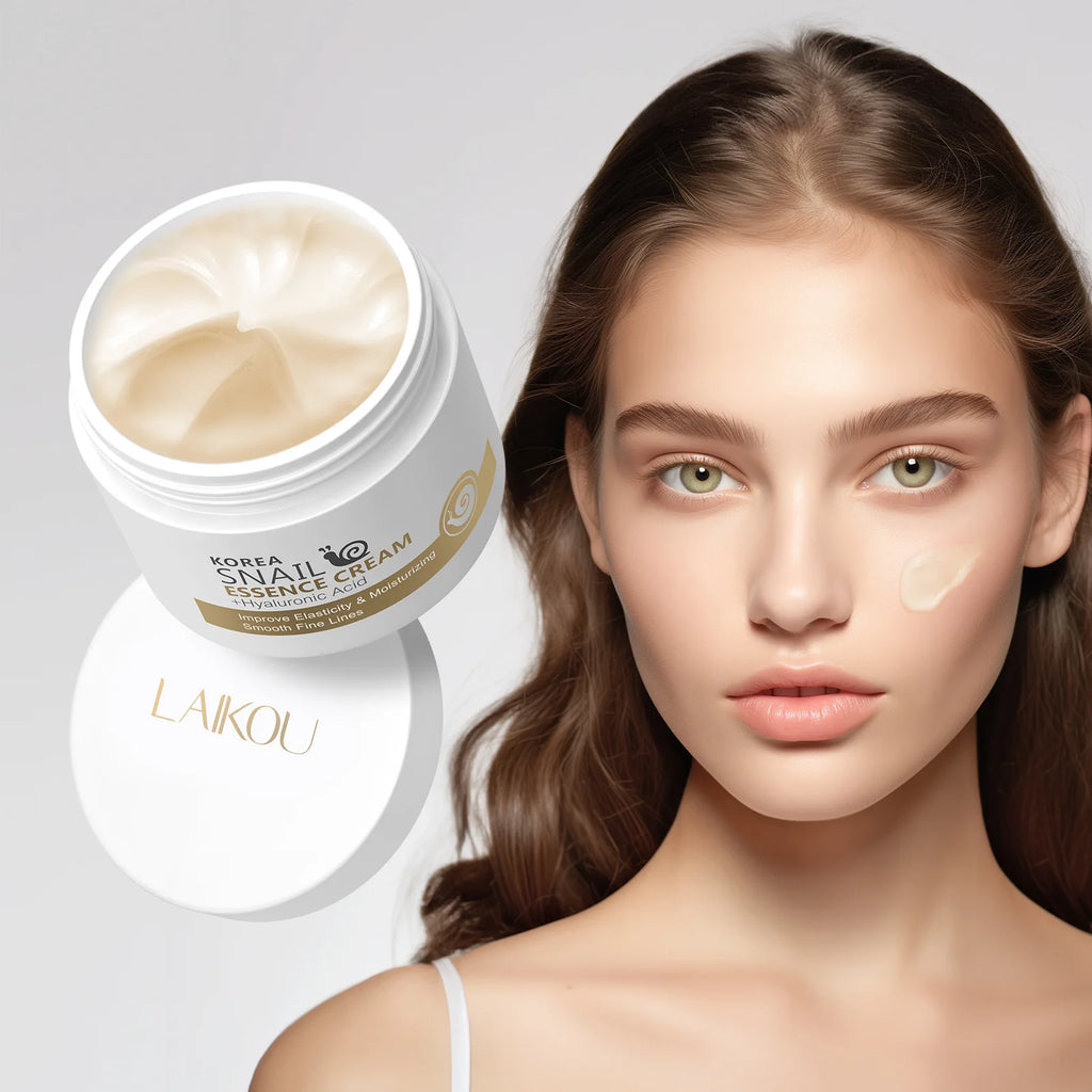 LAIKOU Snail Anti-aging Cream Moisturizing Nourish Heavy Moisturizer Bright Whitening Day Cream Autumn & Winter Special Care 25g