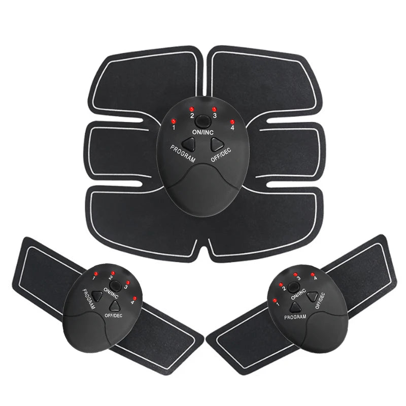 Electric Wireless Muscle Trainer Battery 8 Pack 6pack Abdominal Muscle Trainer Male and Female Fitness  Massager