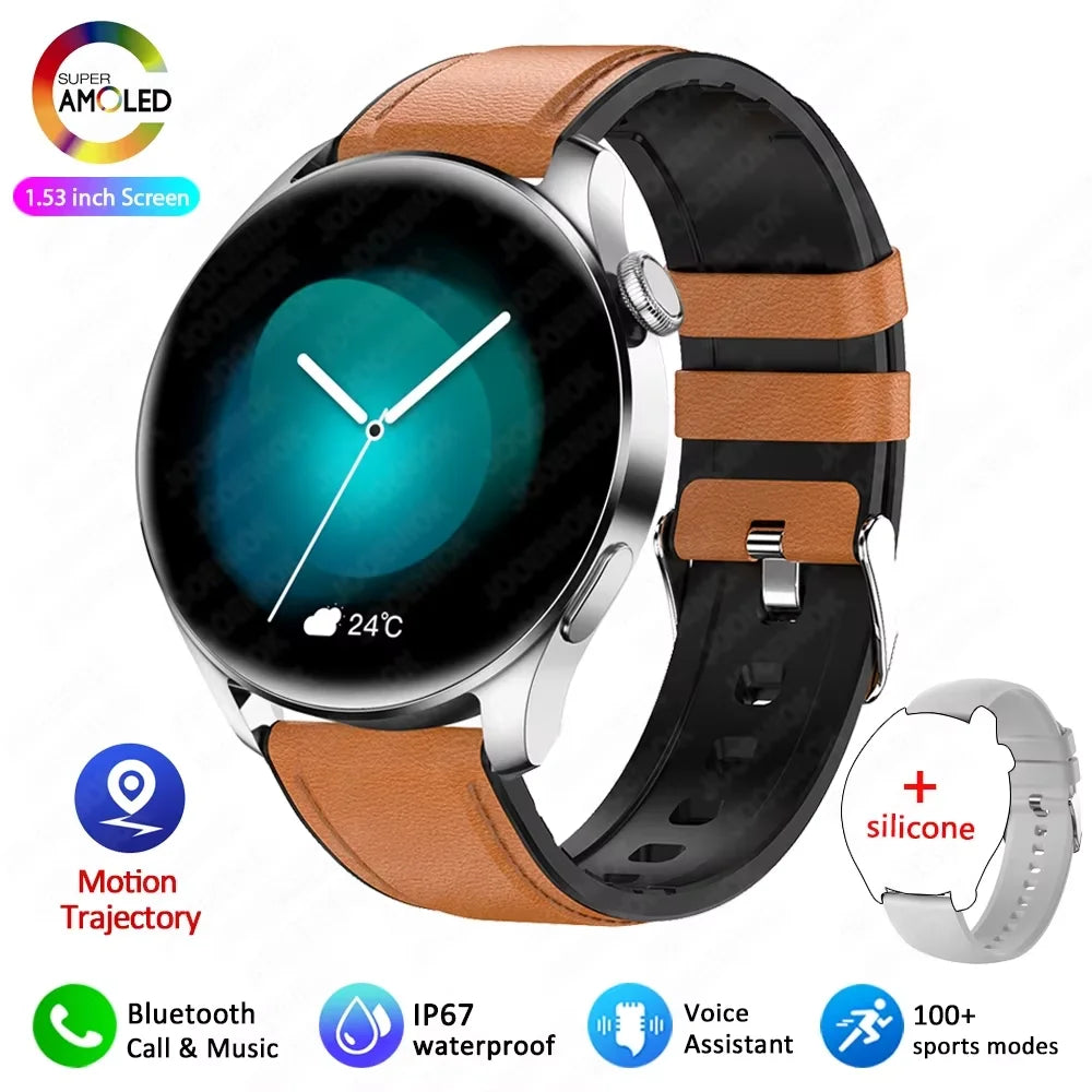 for iPhone 16 Pro Max 15 14 16 Plus Smart Watch HD Screen Bluetooth Call Heart Rate Blood Oxygen Monitor Sport Fitness Tracker