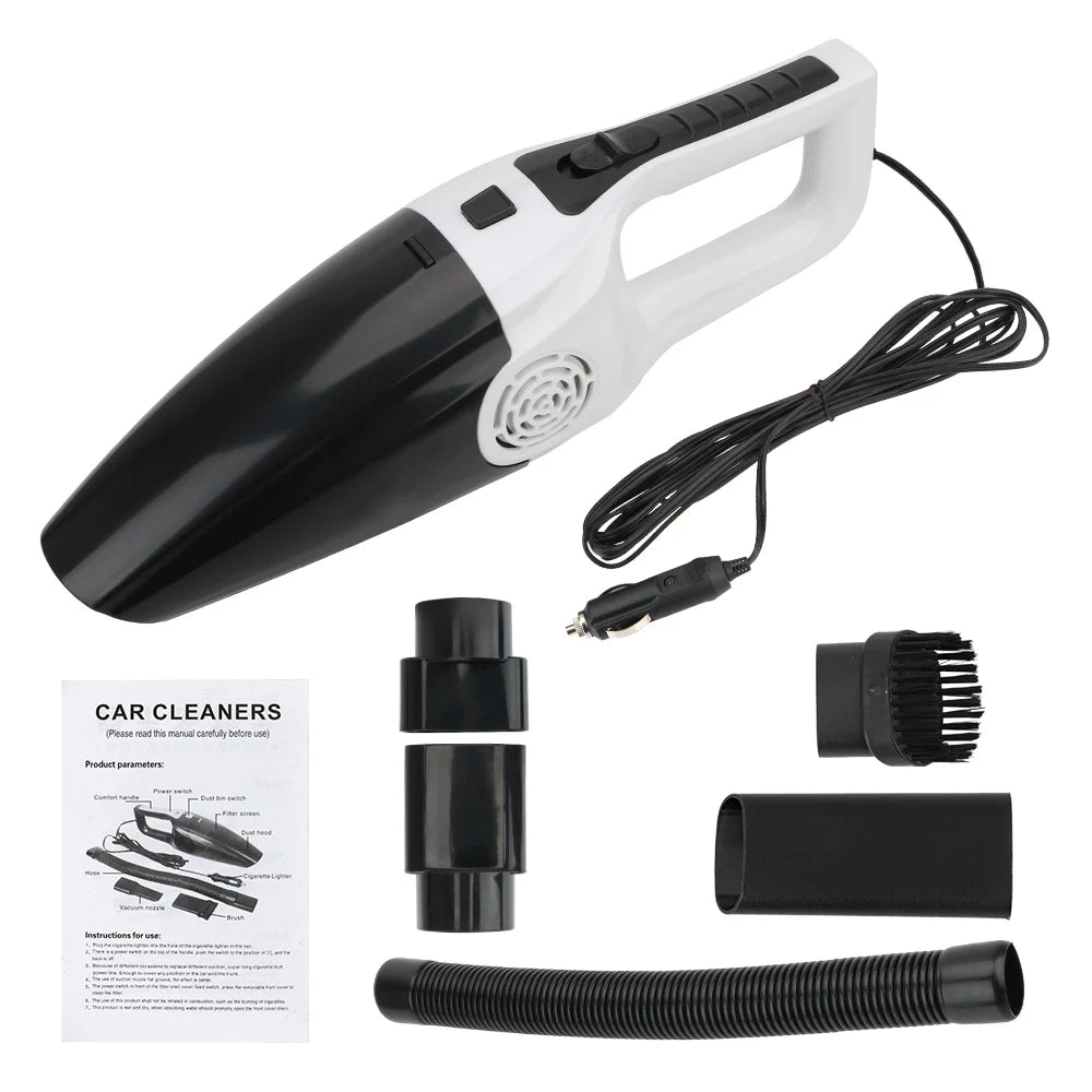 Wet And Dry dual-use Vacuum Cleaner Car Vacuum Cleaner High Suction Powerful Handheld Mini Vaccum Cleaners 12V 120W