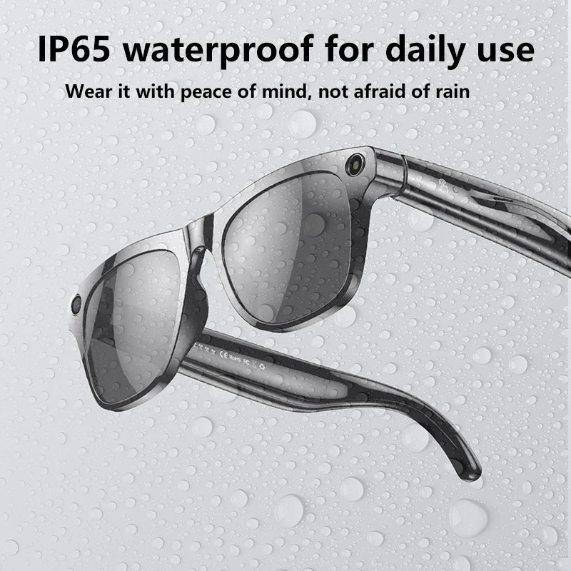 Xiaomi 4K HD AI Smart Glasses Chat GPT 100MP Camera Bluetooth Call 260Mah Battery Voice Assistant Control Smart Glasses 2025