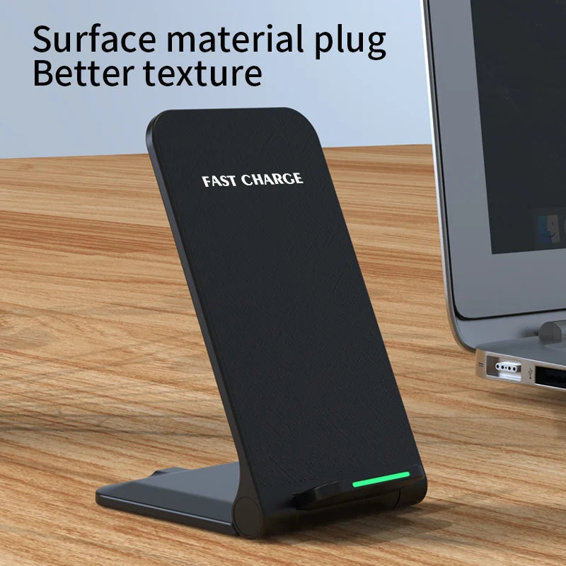 Wireless Charger 15w Wireless Charging Stand iPhone 15/15 Plus/15 Pro Max/14/13/SE 2022/12/11/X/8,Galaxy S22/S21/S20/S10