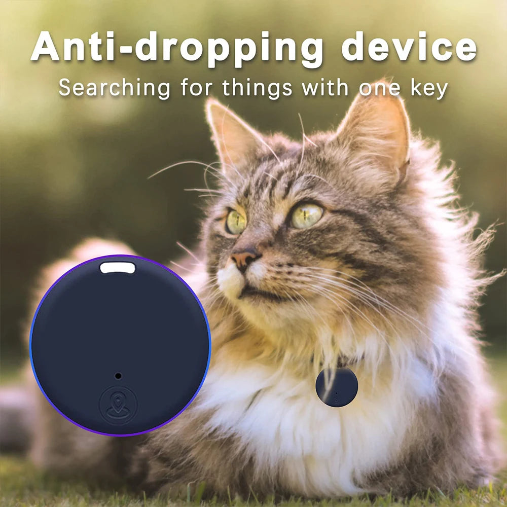 Mini GPS Tracker Device Anti-Lost Reminder For Pet Kids Bag Key Wallet Smart Bluetooth Connected IOS/ Android App Finder Locator