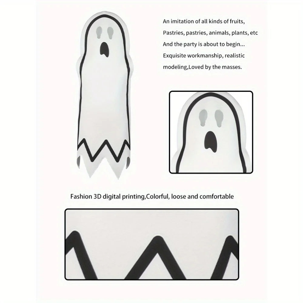 Halloween Horror Funny Print Cosplay Costume - Stage Role-Play Outfit for Party Themes