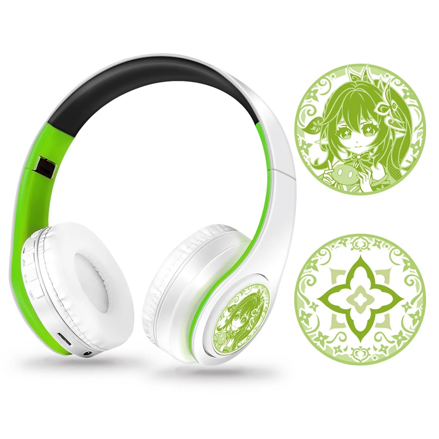 Anime Headset Miku Nakano Sanjiu Cosplay Stereo Wireless Headphone V5.0 Bluetooth Headset for PC mobile