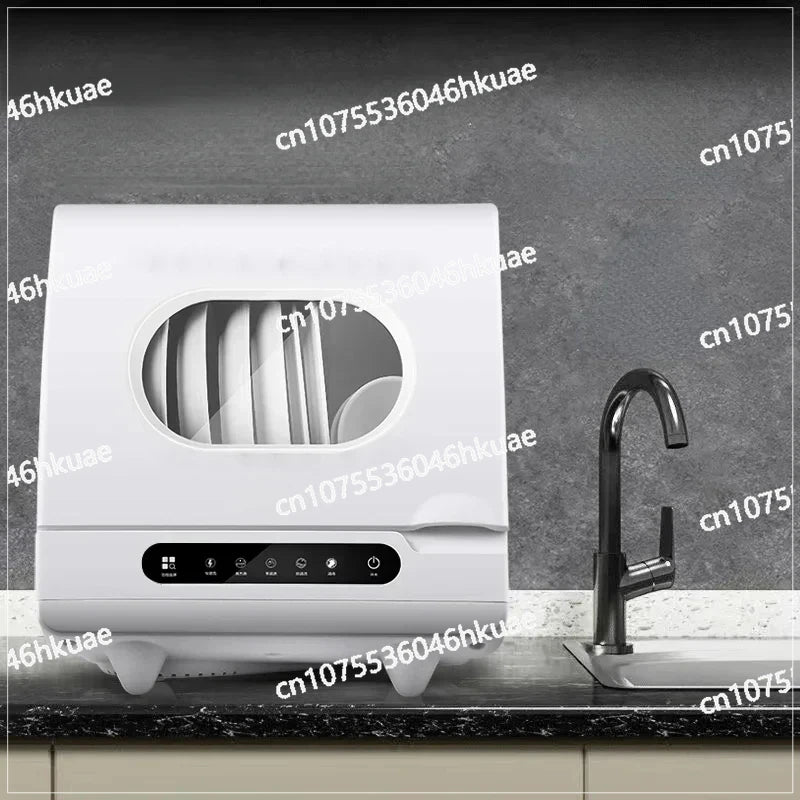 220V Installation-Free Household Automatic High Temperature Drying Bowl Poison Mini Dishwasher  Desktop