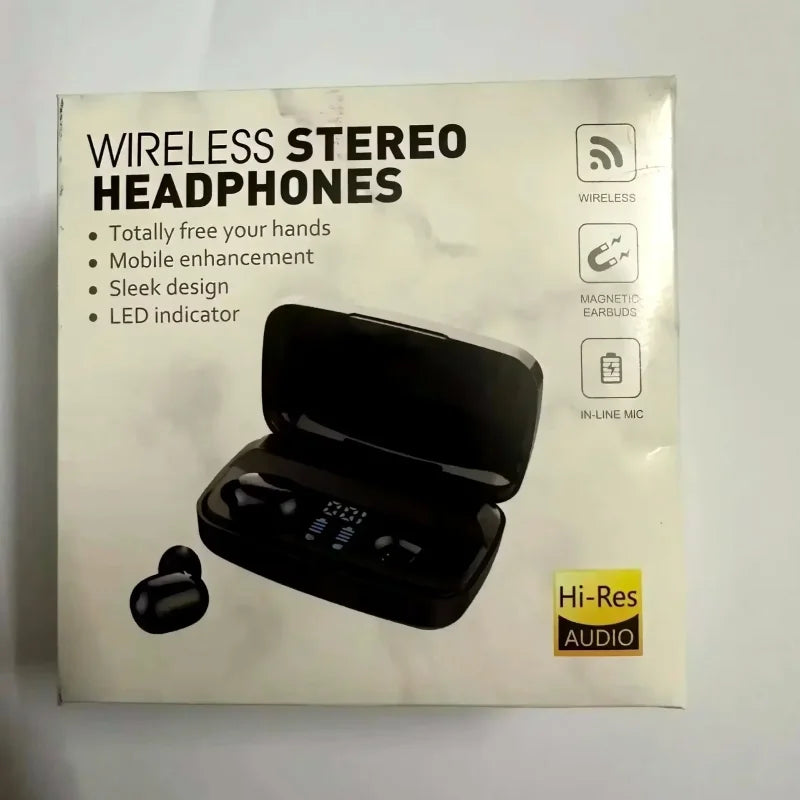 2025 New Pro 2 Wireless Bluetooth Earbuds with USB-C Type-C Cable and Active Noise Cancelling Gaming Headset