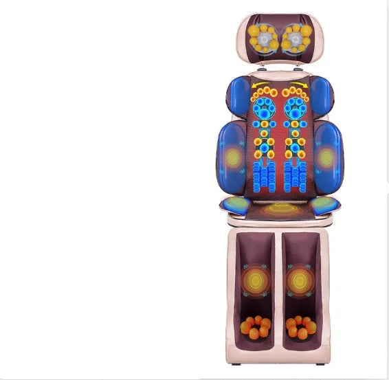 Shoulder and cervical vertebra massager instrument neck waist shoulder back lumbar functional whole body household chair cushion