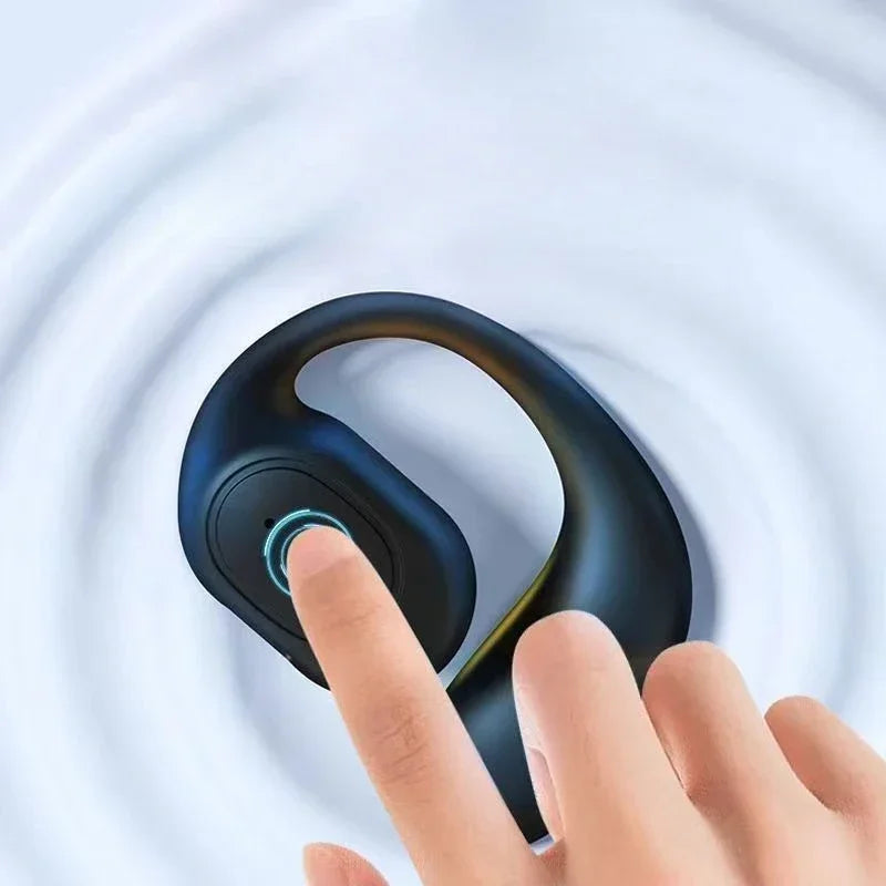 Wireless Bluetooth 5.4 Headphone Digital Display Single Earbud Ultra Long Standby Business Earphone HD Call Headset Outdoor