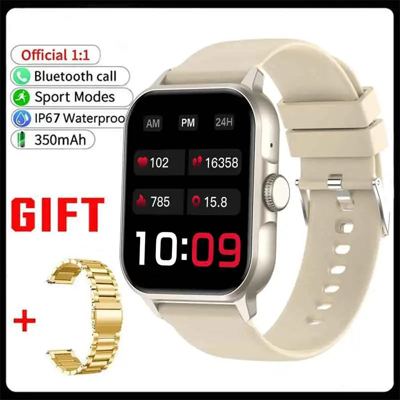 Smart watch, wireless calling /dial, multi -Sport mode,Suitable for men and women, sports watches, Custom Wallpaper,for iPhone/A