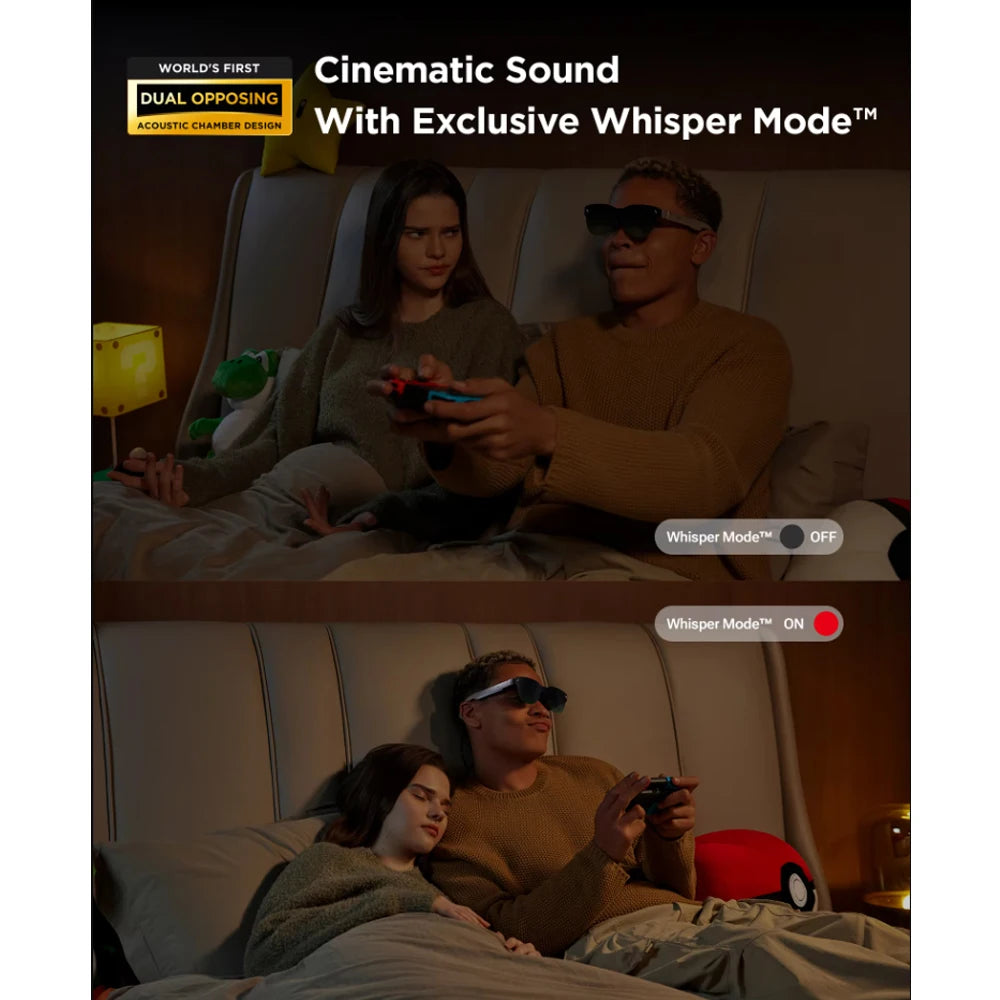 RayNeo Air 3S AR Glasses Micro OLED Screen Display 3D HD Private Cinema Pocket TV for Mobile Phone Computer Game Machine