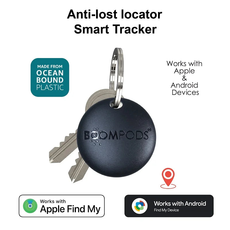 IOS/Android Mini GPS Tracker Anti-lost Reminder Key Bag Wallet Finder Smart Airtag Bluetooth Find My Locator GPS Tracking Device