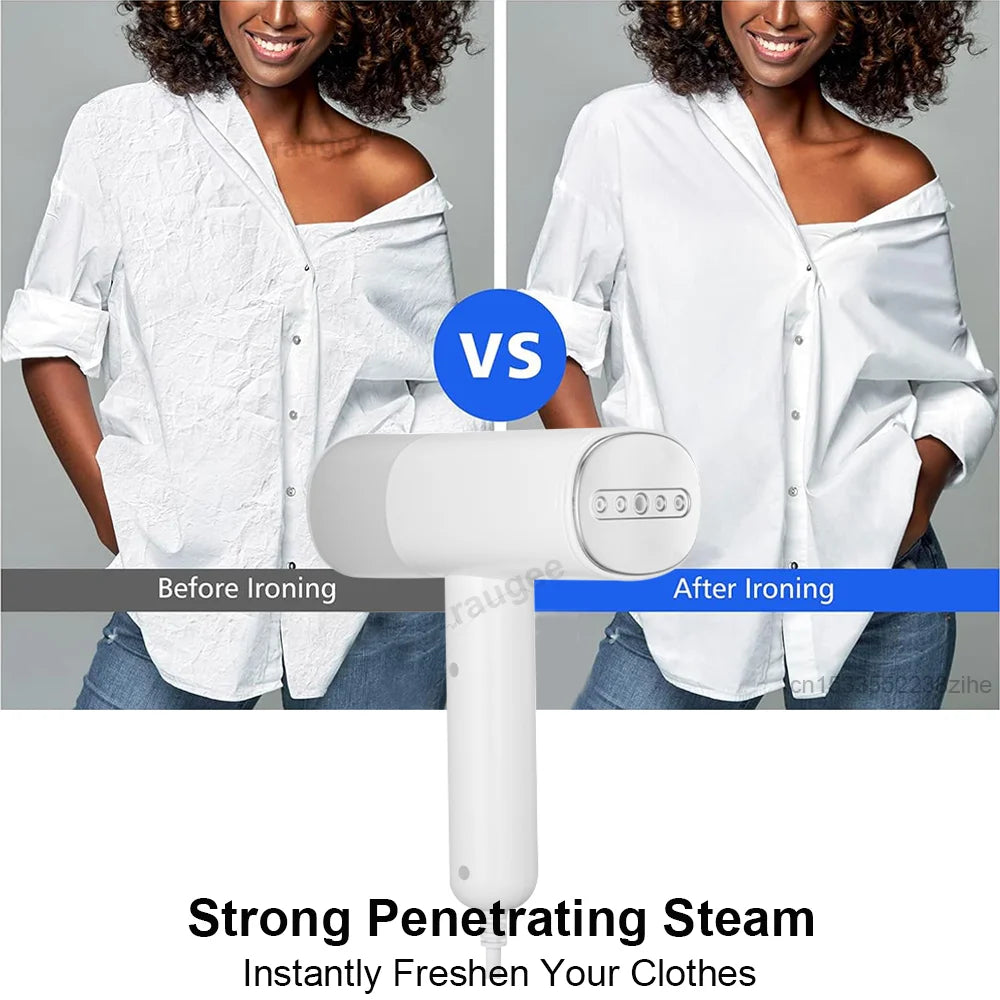 Handheld Garment Steamer 1000W Portable Steam Ironing Machine Home Travel Foldable Vertical Electric Steam Iron for Clothes