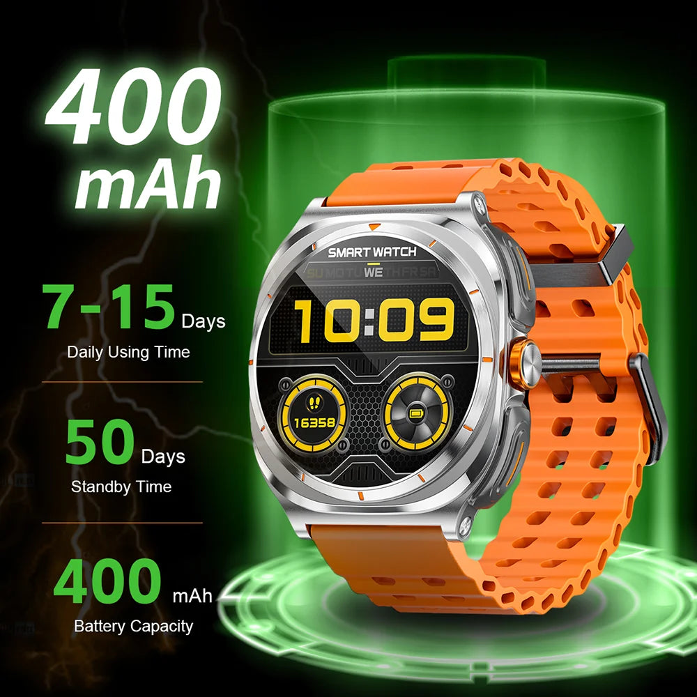 2025 New Smartwatch 2 In1 Headset Features Bt Call Health Detection, Ip67 Water Resistance, Gps Positioning, Sports Mode Watch