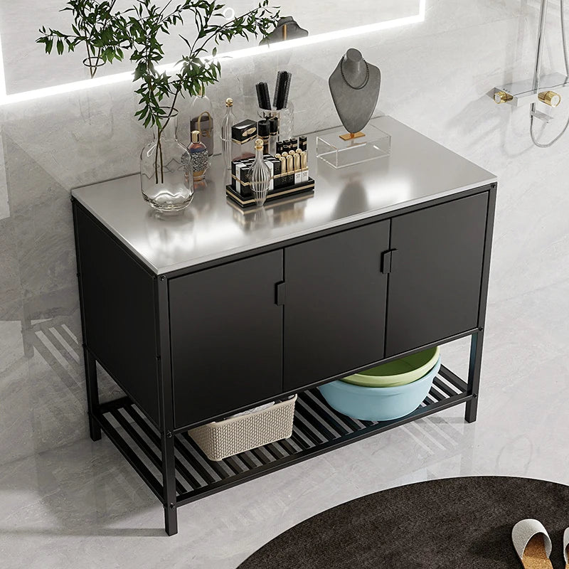 Outdoor Storage Cabinets for Kitchen Barbecue and Garden Versatile Kitchen Furniture(No Sink Included)