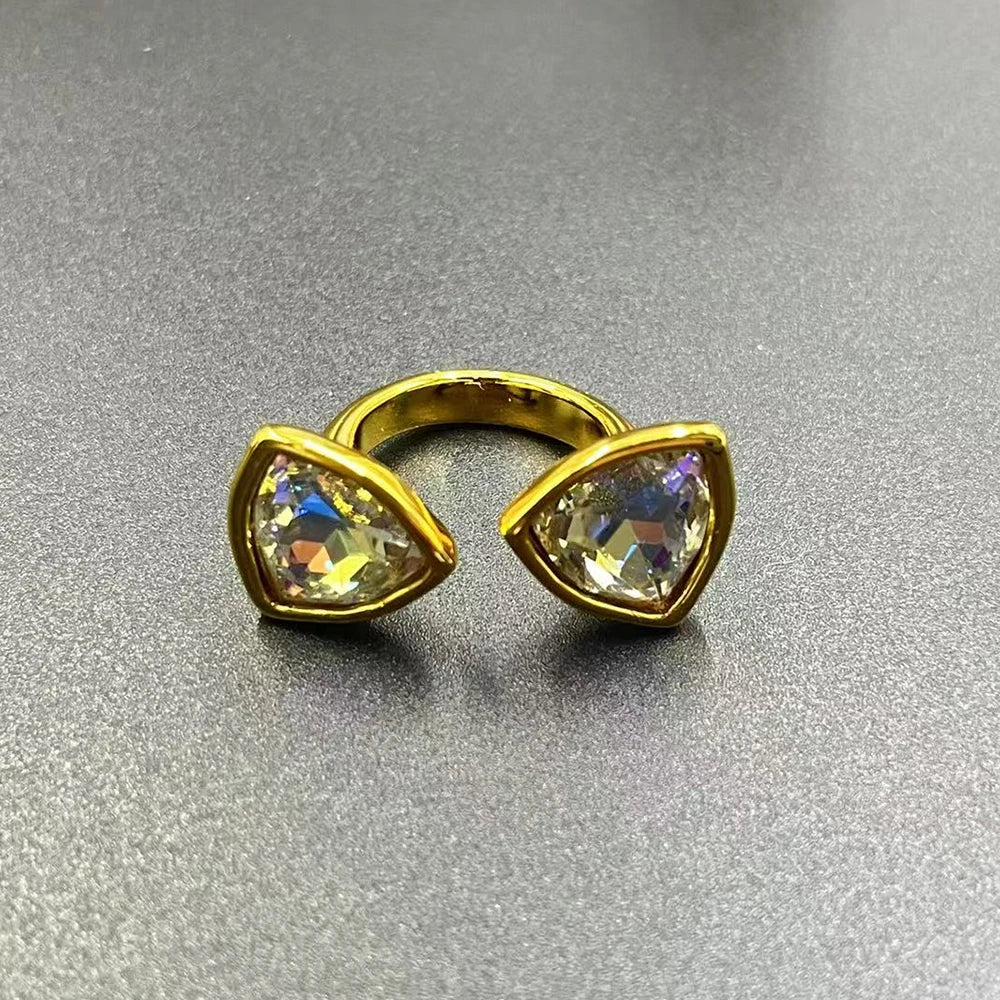 2025 summer popular new products, niche exquisite rings, couple accessories, friend gifts, jewelry gifts