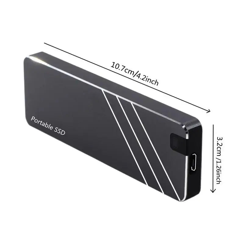 External Storage Drive SSD 1Tb Hard Drive Portable Storage External Expansion High-Speed Transmission For PC Laptop Phones