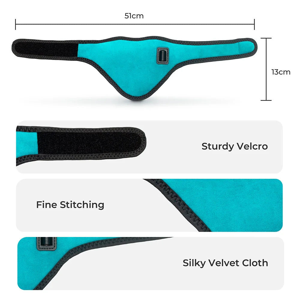 Electric Heating Neck Brace Cervical Vertebra Fatigue Therapy Reliever  Neck Pain Relieve Strap Moxibustion Health Care Tool