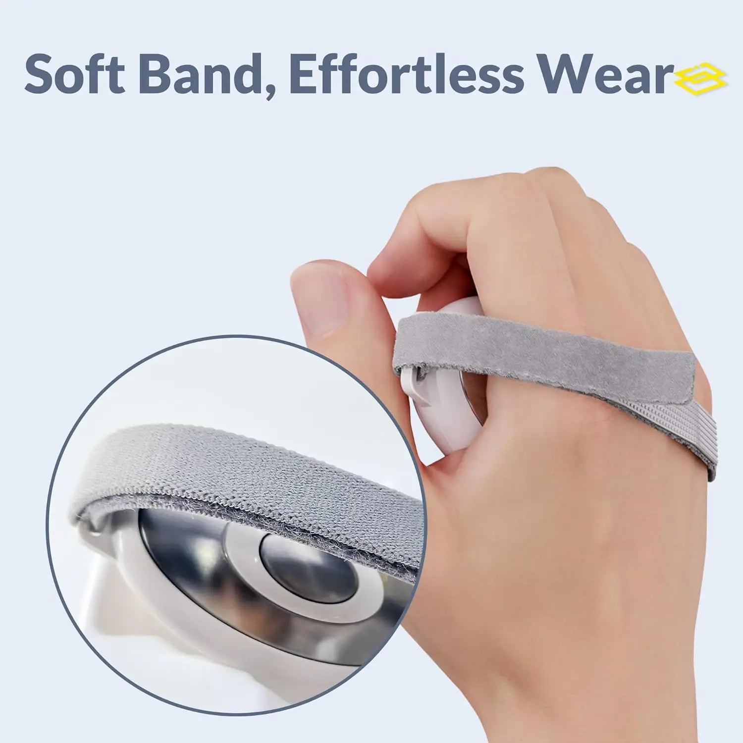 Microcurrent Sleep Instrument EMS Pulse Massager Sleep Aid Device for Improve Sleep Anxiety and Insomnia Small and Easy to Carry