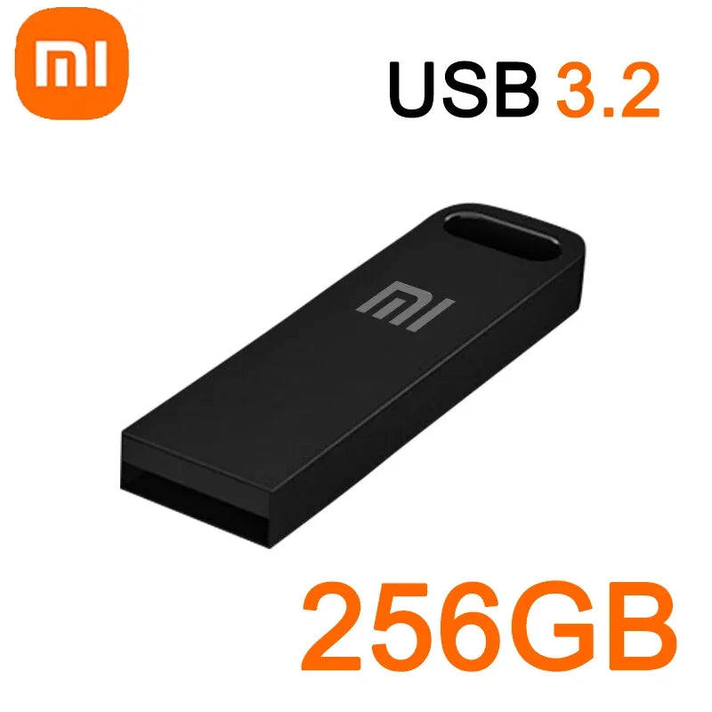 Xiaomi 2TB USB 3.2 Flash Drive High Speed Metal U Disk TypeC Memory Stick Waterproof Storage PC Phone Data Transfer Portable New