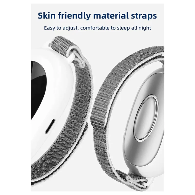 A44U Convenient Handheld Sleep Aid EMS Mini Current Calming Sleep Aid Multi Level Adjustment Intelligent Sleep Aid USB