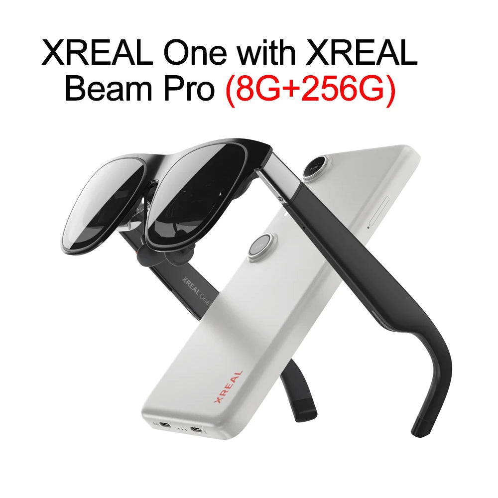 Xreal One AR Smart Glasses 3840X1080 Native 3DoF X1 Chip 50 FOV Ultra Large Viewing Angle Non Translation VR Glasses