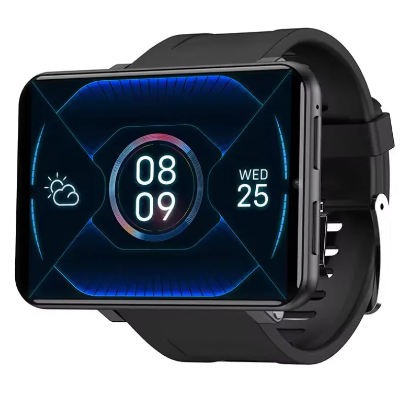 DM100 4G Smart Watch WiFi Bluetooth Android OS Smartwatch 2.86 Inch Full Touch Screen 32GB RAM Dual Cameras Sports Smart PK S999