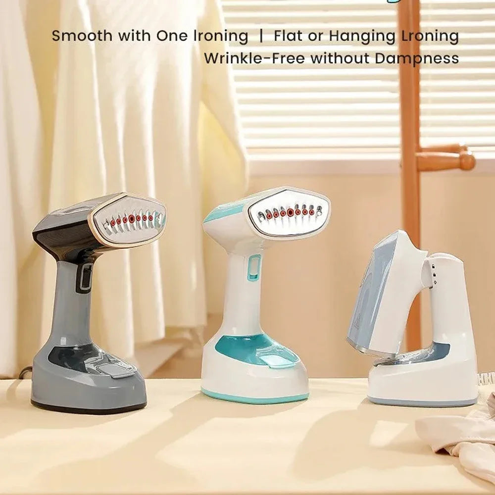 Foldable Ironing Machine 1500W Fast-Heat Garment Steamer Household Electric Fabric Steamer for Home Travel Handheld Steam Iron